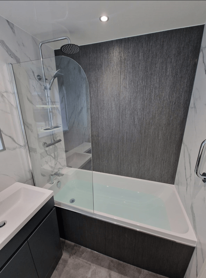 Silver Bathroom Package with Cladwise Bathrooms Ltd