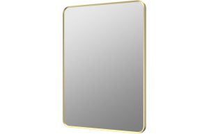 Miso 600x800mm Rectangle Mirror - Brushed Brass