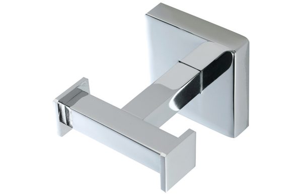 Maddie Double Robe Hook - Chrome