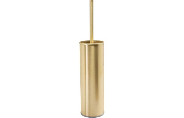 Freya Wall Mounted Toilet Brush Holder - Brushed Brass