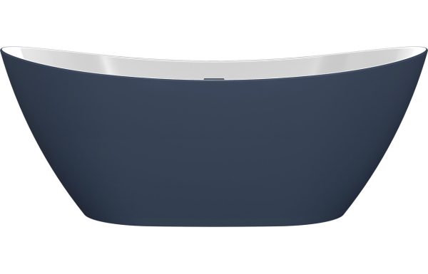 Carville Freestanding 1700x780x690mm Bath - Matt Blue