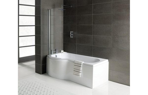 P-Shape Single End 1700x700-850x410mm 0TH Bath Only (LH)