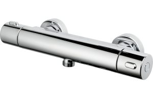 Vema Round Single Outlet Thermostatic Bar Valve