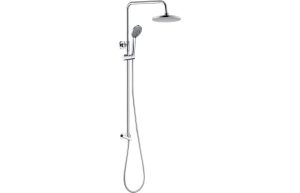 Round Shower Kit w/Overhead & Handset