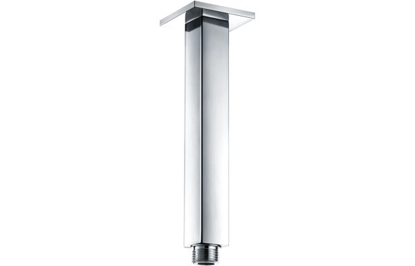 Square Ceiling Arm 180mm - Chrome