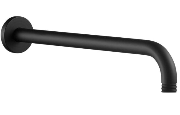 Shower Arm - Matt Black