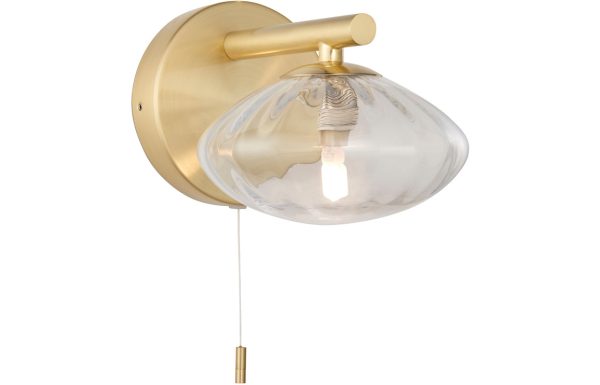 Izzy Wall Light - Brushed Brass