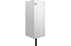 Aria 300mm 1 Door Base Unit - Satin White Ash