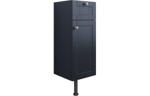 Aria 300mm 1 Drawer  1 Door Base Unit - Indigo Ash