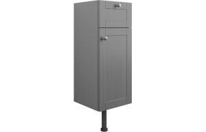 Aria 300mm 1 Drawer  1 Door Base Unit - Grey Ash