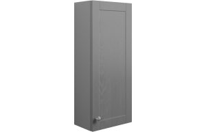 Aria 300mm 1 Door Wall Unit - Grey Ash