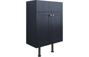 Aria 500mm 2 Door Basin Unit - Indigo Ash