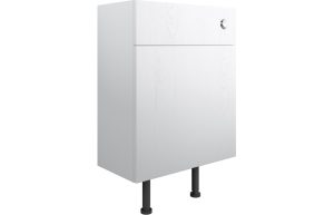 Aria 500mm WC Unit - Satin White Ash