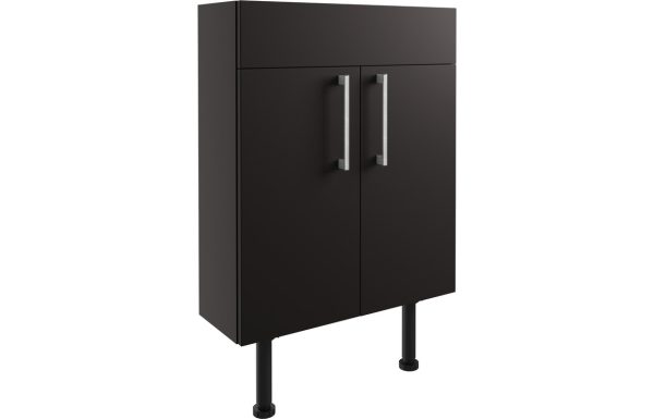 Series 600mm Slim Basin Unit - Matt Graphite Grey