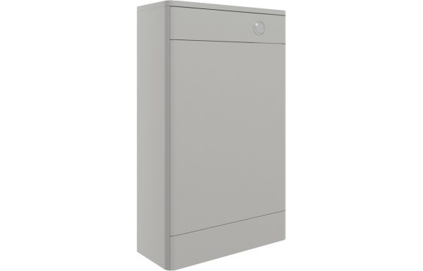 Sleek 506mm WC Unit - Grey Gloss