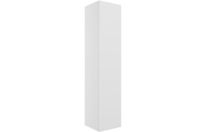 Elegance 350mm Wall Hung 1 Door Tall Unit - Matt White