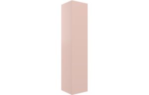 Elegance 350mm Wall Hung 1 Door Tall Unit - Matt Antique Rose