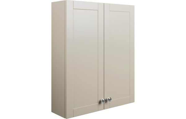 Aria 600mm 2 Door Wall Unit - Matt Latte