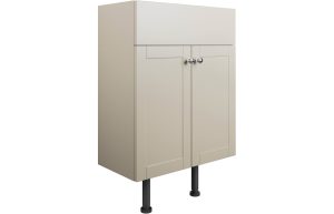 Aria 600mm 2 Door Basin Unit - Matt Latte