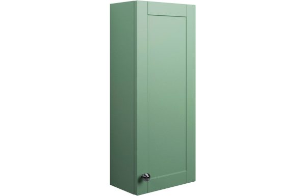 Aria 300mm 1 Door Wall Unit - Matt Sage Green