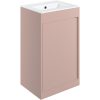 Nature 510mm Floor Standing Unit Inc. Basin - Matt Antique Rose