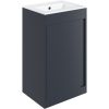 Nature 510mm Floor Standing Unit Inc. Basin - Matt Indigo Blue