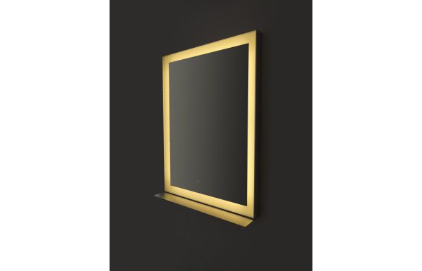 Accent 800x600mm Front-Lit Rectangular Mirror - Chrome