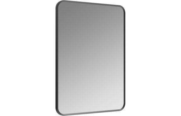 Miso 600x800mm Rectangle Mirror - Matt Black