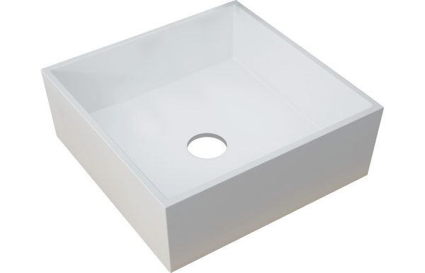 Mila 426mm Square Resin Basin