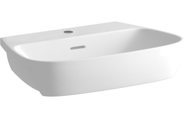 Mia 495x415mm 1TH Semi Recessed Basin