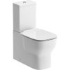 Chloe Close Coupled Fully Shrouded WC & Soft Close Seat