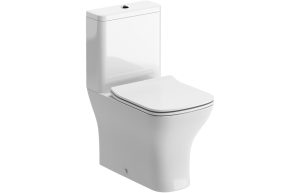 Larisa Close Coupled Fully Shrouded WC & Slim Soft Close Seat