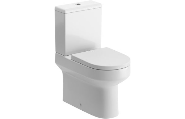 Alice Close Coupled Fully Shrouded WC & Soft Close Seat