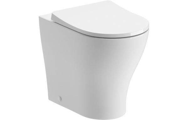 Rosa Rimless Back To Wall WC & Soft Close Seat