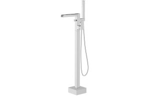 Gill Floor Standing Bath/Shower Mixer - Chrome