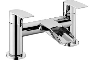 Aira Bath Filler - Chrome