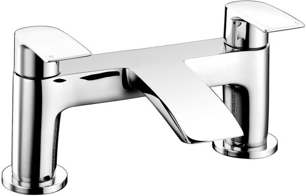 Viki Bath Filler - Chrome