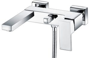 Zara Wall Mounted Shower Mixer & Shower Kit - Chrome