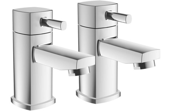 Lavern Bath Taps - Chrome