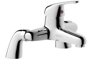 Sharp Bath Filler - Chrome