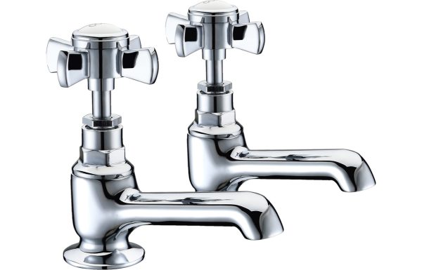 Keswick Bath Taps - Chrome