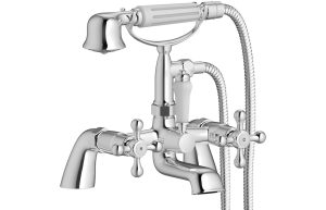 Durham Bath/Shower Mixer - Chrome