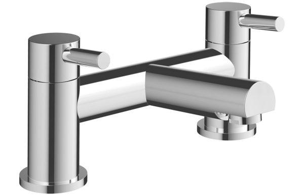 Lucy Bath Filler - Chrome