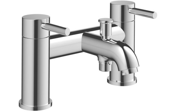 Harmby Bath/Shower Mixer & Bracket - Chrome