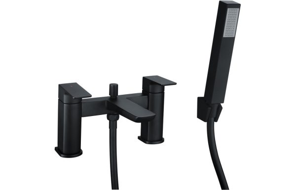 Contour Bath/Shower Mixer - Matt Black