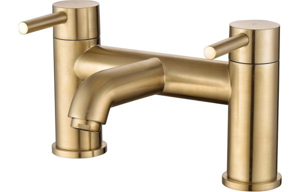 Harmby Bath Filler - Brushed Brass