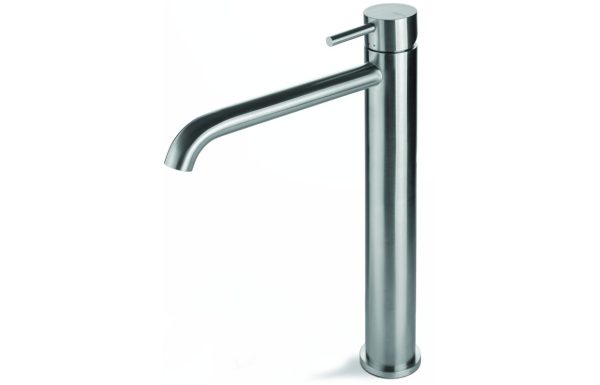 Vema Tiber Tall Basin Mixer - St/Steel