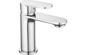 Curve Basin Mixer - Chrome