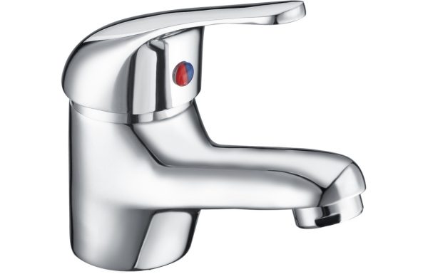 Sharp Basin Mixer - Chrome