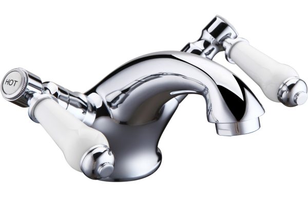 York Basin Mixer - Chrome